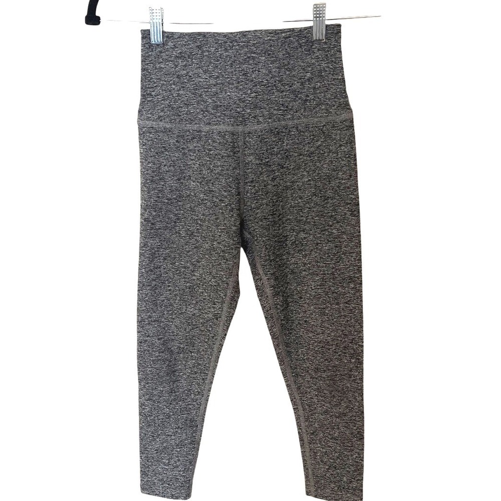 Beyond Yoga Caught‎ In The Midi Space Dye Gray Leggings Size Small EUC